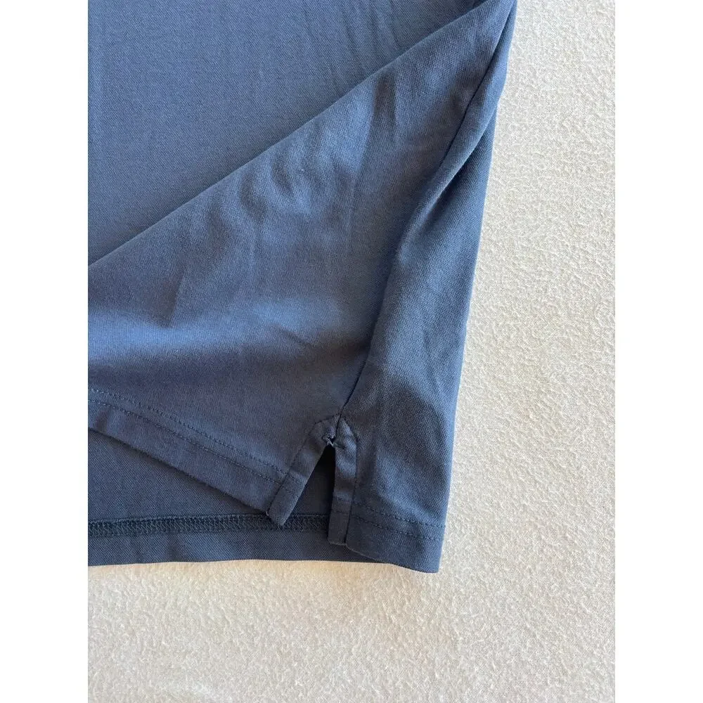 Travis Mathew Short Sleeve Golf Polo Top Men’s XL Navy Blue